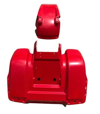 KTX Pro para HONDA ATC250SX 85 - 87 JUEGO GUARDABARROS DELANTERO Y TRASERO PLÁSTICO ROJO Foto 1 de 2