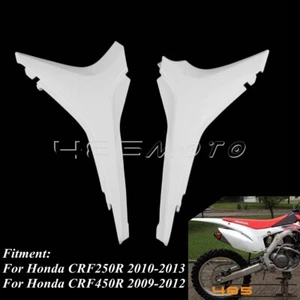 Off-road Side Cover Air Box Panels For Honda CRF250R 2010-2013 CRF450R 2009-2012 - Picture 1 of 9
