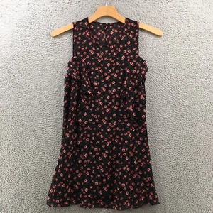 BCBGeneration A-Linie Midikleid Damen M Mehrfarbig Blumen Ärmellos Freizeit - Bild 1 von 14
