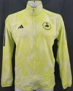 Adidas IT4452 AdiZero Singapore Lime Full Zip Running Lightweight Jacket Men's M - Picture 1 of 9