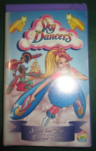 SKY DANCER VHS TAPE Spread Your Wings & Time and Again PURPLE CASSETTE 1997 - Picture 1 of 4