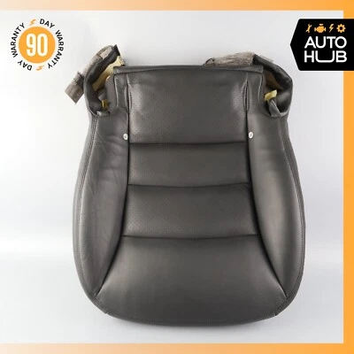 Almofada de assento inferior dianteira direita Chevrolet Corvette C6 2005 preta fabricante de equipamento original - Imagem 1 de 4