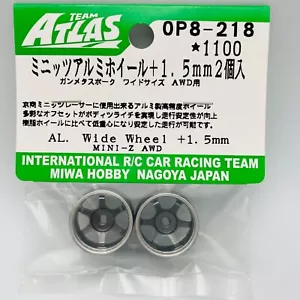 Kyosho MINI-Z Wheel Set Aluminum Wheel Team ATLAS OP8-218 - Picture 1 of 4