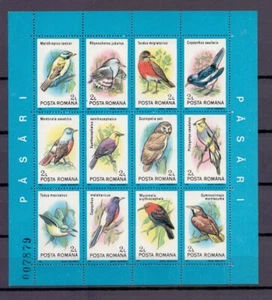 ROMANIA 1991 BIRDS M/S MNH** A243 - Picture 1 of 1