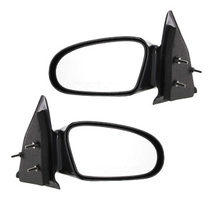 Set of 2 Mirrors Driver & Passenger Side Left Right for Saturn SL SL1 SL2 Pair