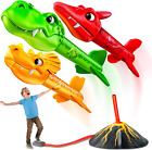 Dino Blasters, Rocket Launcher for Kids - Launch up to 100 Ft. Birthday Gift, fo