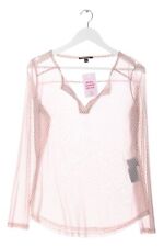 COMMA Langarm-Bluse Damen Gr. DE 40 pink Casual-Look