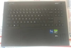 HP Omen 16-wf1002na Palmrest UK Keyboard Shadow Black AM7IF000B11 Great - Bild 1 von 2