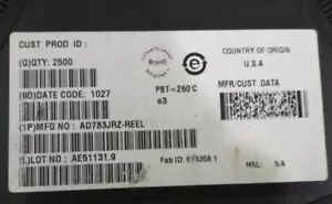 100Pcs tape AD783JRZ Sample & Hold Amplifier 12-BIT SOIC AD783 IC Analog devices - Picture 1 of 2