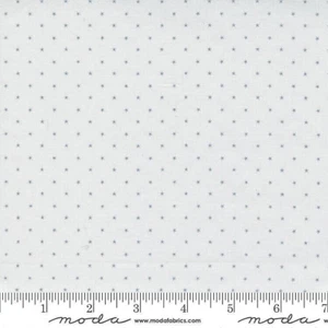 MODA #24106 40"TWINKLE" GRAYSCALE" GRAY STARS ON WHITE BTY - Picture 1 of 1