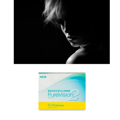 3er Box Pure Vision PureVision 2 for Presbyopia Monatslinsen von Bausch & Lomb - Bild 1 von 4