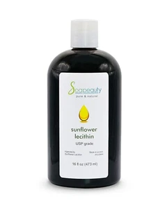 SUNFLOWER LECITHIN USP Grade Unbleached Fluid 100% Pure Natural 16 OZ - Picture 1 of 1