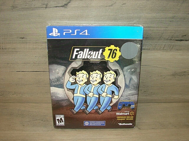 Fallout 76 with Steelbook and Controller Skin (PS4)