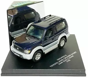 WOW EXTREM SELTEN Toyota Land Cruiser J90 SWB SUV 3.0TD 1998 blau 1:43 Vitesse - Bild 1 von 3