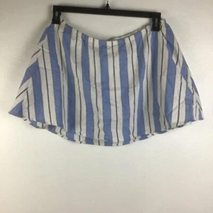 Wayf Damenrock gestreift Damen Minirock kurzer Rock blau/weiß Größe Medium - Bild 1 von 5