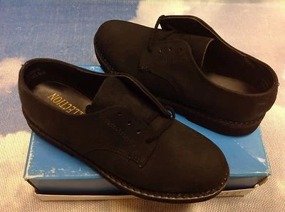 Jumping Jacks Boy Black Leather Lace Oxford Dress Shoe Kid Size 12.5W - Image 1 of 4