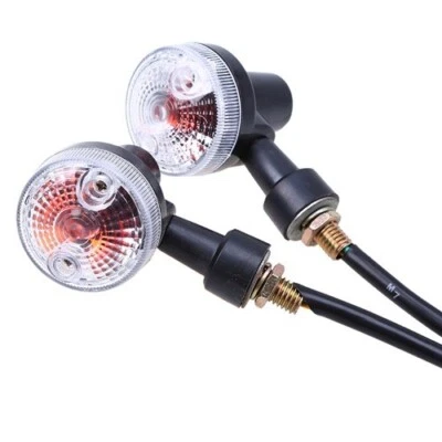 Lámpara Indicadora Luz de Giro Moto Universal 12V Intermitente Intermitente Bobber Foto 1 de 4