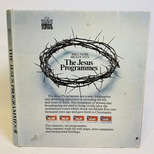 The Jesus Programmes 1978 Audio Cassette Boxed Set by House of David Bible News - Picture 1 of 8