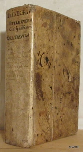 DAVILA GESCHICHTE DER BÜRGERKRIEGE FRANKREICH Baglioni 1634 italienisch  - Bild 1 von 3