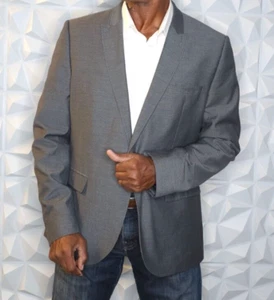 Topman Modern Peak Stitched Lapel Blazer Sport Jacket Size 46R *EXCELLENT* - Picture 1 of 10