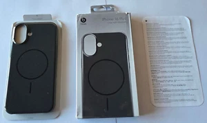 Estuche MagSafe Negro Medianoche Beats iPhone 16 PLUS MCFG4LL/A sin usar en paquete minorista - Imagen 1 de 7