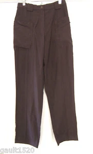 Neu mit Etikett Cannisse französische Provence Designer Hose braun lockere Hose 6 8 218 $ - Bild 1 von 6