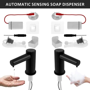 Auto Foam Soap Dispenser 2 Levels Adjustable Touchless Soap Dispenser qixiB - Picture 1 of 17