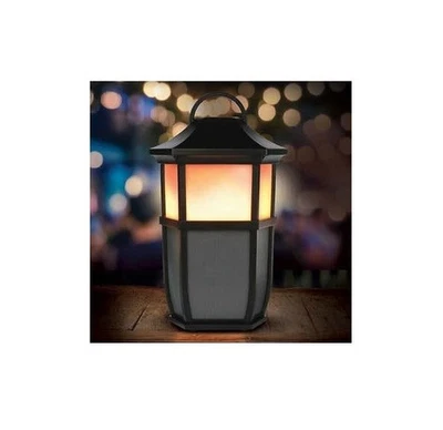 Altavoz inalámbrico portátil para exteriores Acoustic Research, luz de llama parpadeante LED Foto 1 de 4