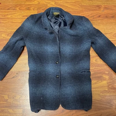 Vintage 90s Eddie Bauer Women’s Medium Lined Wool Blend Blazer Jacket Coat - Image 1 of 4