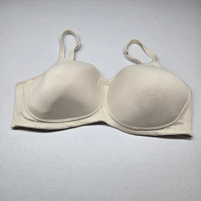 Amoena женщин бюстгальтер 42C бежевый Mara SB T рубашка беспроводной бант слегка с подкладкой - Изображение 1 из 4