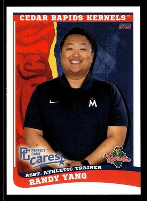 Randy Yang 2023 Choice Cedar Rapids Kernels #40 Cedar Rapids Kernels - Image 1 of 2