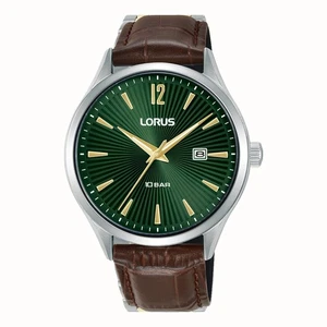 Orologio Uomo Lorus Quadrante Verde Domenica RH995RX-9 Data Cinturino Quarzo Prezzo consigliato £69,99 - Foto 1 di 4