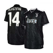 adidas Juventus 2022 Weston McKennie #14 Away Replica Jersey Size 2XL New