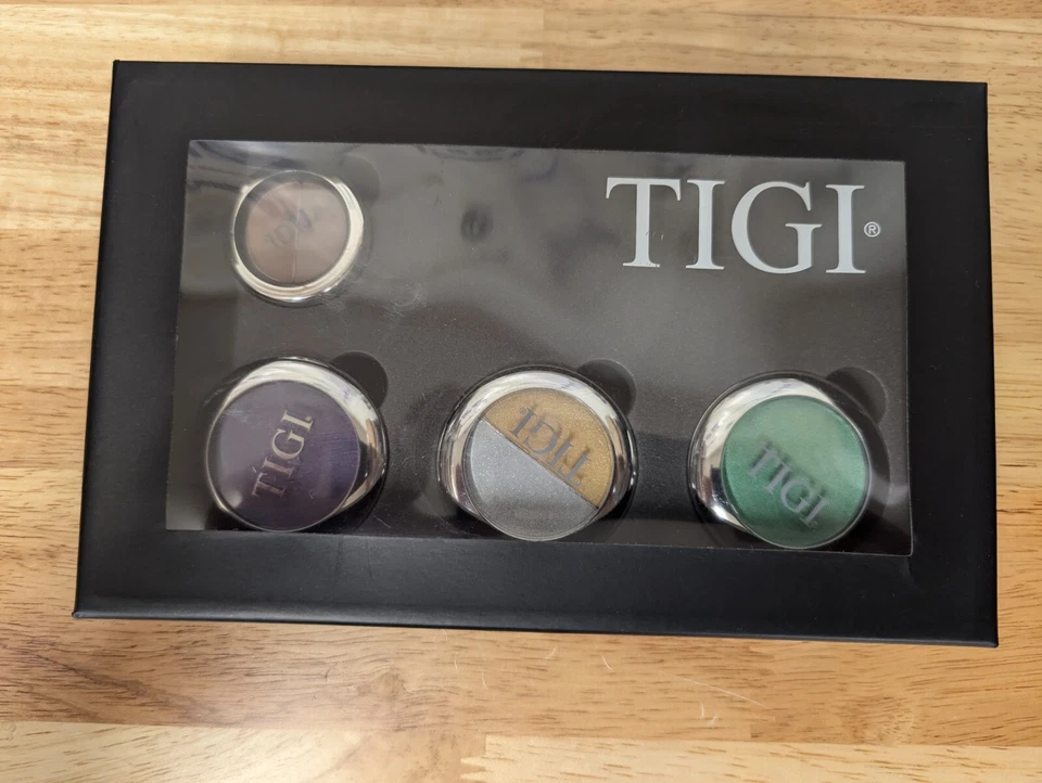 TIGI Cosmetics High Density Eye Shadow Makeup - 4 Shades w/ Dual Scultpting Duo - Image 1 of 4