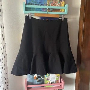 Akris Punto NWT black trumpet skirt Size 8 - Picture 1 of 9