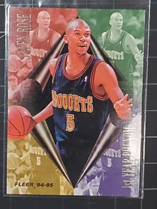 1994-95 Fleer #9 Jalen Rose 1st Year Phenoms - Picture 1 of 2