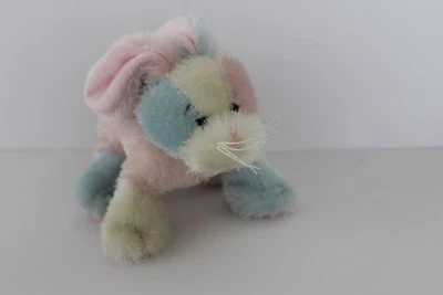 Retired - Ganz Webkinz Cotton Candy Bunny HM174 Easter Rabbit Pastel - Image 1 of 4
