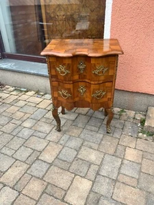 Dresdner Barockkommode Nussbaum 1.Hälfte des 19Jh. - Bild 1 von 21