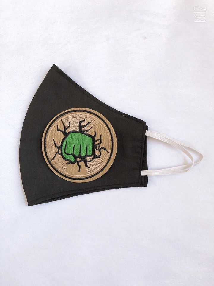 Hulk reusable washable cotton face mask- Reversible! Free Ship! - Image 1 of 1