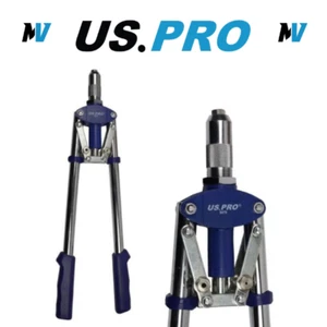 US PRO Long Arm Pop Rivet Gun 18" Heavy Duty For 3.2 4.0 4.8 6.0 & 6.4mm rivets - Picture 1 of 4