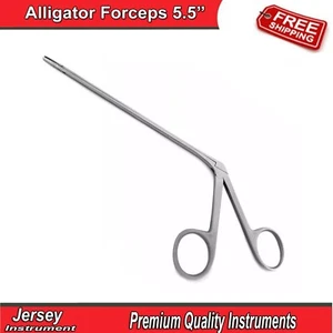 Myringotomy Surgery Alligators Ear Forceps Surgical Serrated Tip Instruments CE - Picture 1 of 4