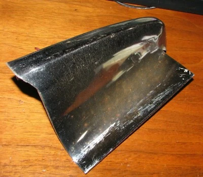  1966 1967 66 67 Lincoln matrícula interior derecha parachoques inserto cromo Foto 1 de 4