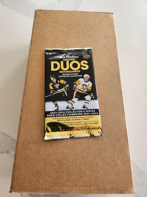 🔥 2023-24 TIM HORTONS GREATEST DUOS BOX 100 WAX PACKS SEALED NEW CANADA PWHL RC - Image 1 of 2