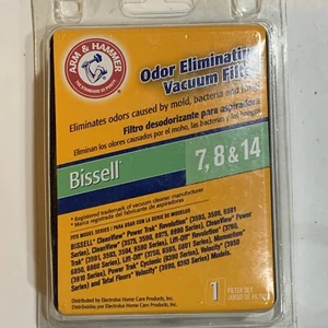 Filtro de vacío Arm & Hammer (62627) Bissell 7, 8 y 14 CleanView NUEVO SELLADO - Imagen 1 de 3