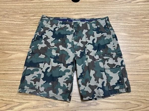 Sonoma Cargo Camo Shorts Herren 38 Relaxed Flexwear Ripstop Camouflage Top Zustand - Bild 1 von 6