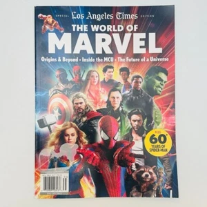 COVER FLAW - LA Times Special Edition 2022 Magazine the World of Marvel Years - Picture 1 of 3