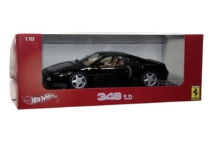 FERRARI 348 TB 348 TB 1/18 NEGRO FUNDIDO A PRESIÓN MODELO POR HOT WHEELS X5530 - Imagen 1 de 1
