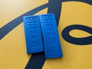 Breitling Twin Pro Rubber band Strap 24mm Blue Boutique Edition Exospace B55 - Picture 1 of 6