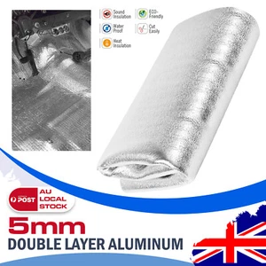 21.53sqft Foam Automotive Thermal Insulation Aluminum Foil Window Heat Radiant - Picture 1 of 40