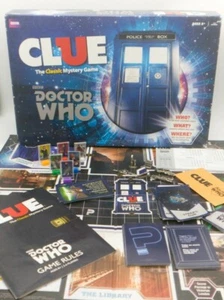 Clue BBC Doctor Who The Classic Mystery Game Hasbro USAopoly |Complete| - Picture 1 of 11